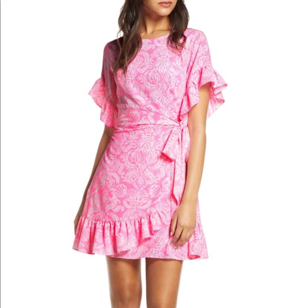 Lilly Pulitzer Darlah Dress in Havana Pink